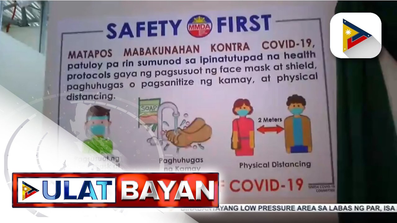 Senior citizens at may comorbidities na empleyado ng MMDA, sinisimulan nang bakunahan