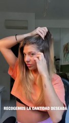 Anita Matamoros nos enseña a hacernos su peinado favorito, ideal para el verano