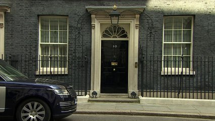 Boris Johnson departs Downing St for PMQs
