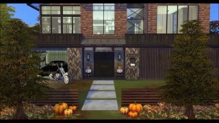 The Sims 4 _ The man cave _ House Tour _ Download + CC  模擬市民4  男人窩 房屋下載