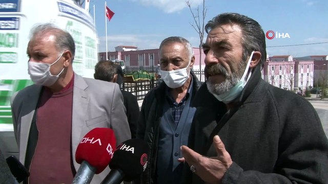 Yanan evde cesedi zincirle bağlanmış halde bulunan vatandaş son yolculuğuna uğurlandı