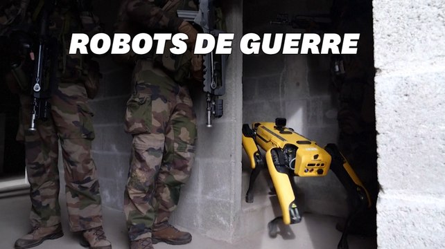 L'armée française teste le chien-robot Spot de Boston Dynamics