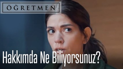 Hakkımda ne biliyorsunuz? - Öğretmen