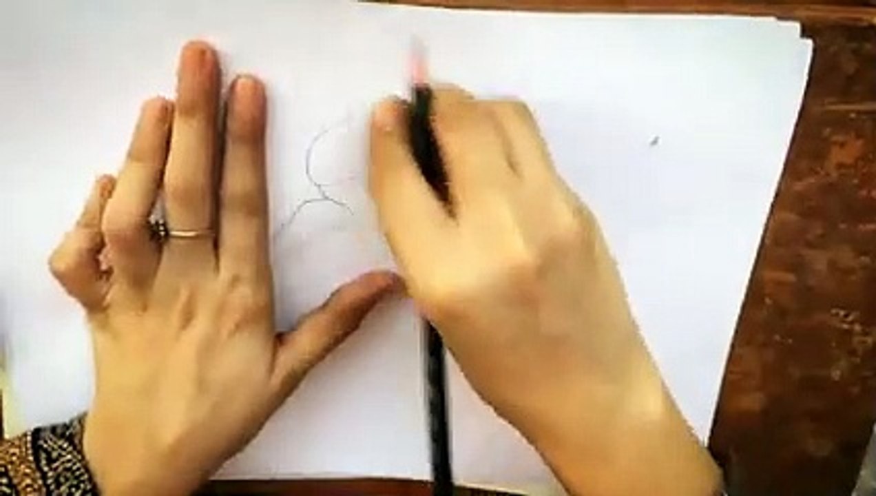 Alone Girl Pencil Sketch -- How to draw a sad girl For beginner's -- Mishu Drawing-