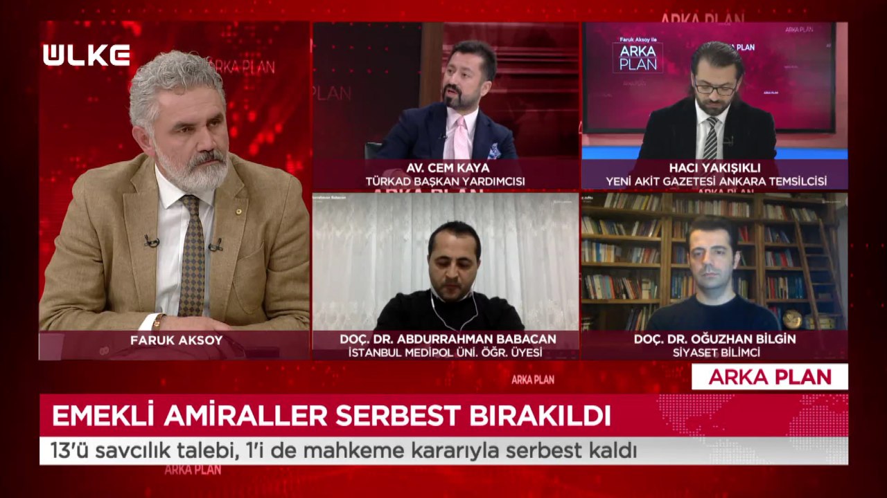 Arka Plan - Cem Kaya | Hacı Yakışıklı | Abdurrahman Babacan | Oğuzhan Bilgin | 13 Nisan 2021