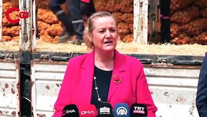 İstanbul'da patates ve soğanlara karşılama