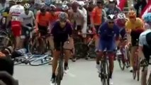 Cycling -  presidential cycling tour of turkey2021  - mark cavendishwins the stage 4 - big crash at the finish