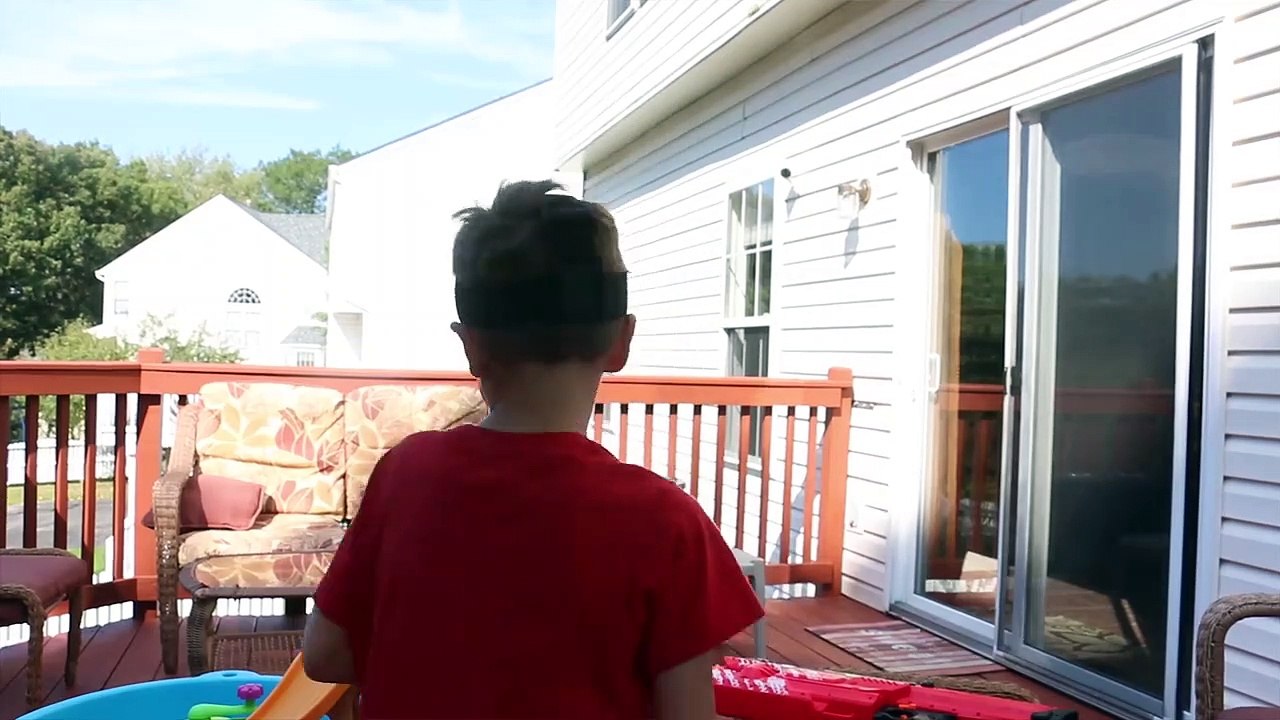 Nerf War:  Hide And Seek