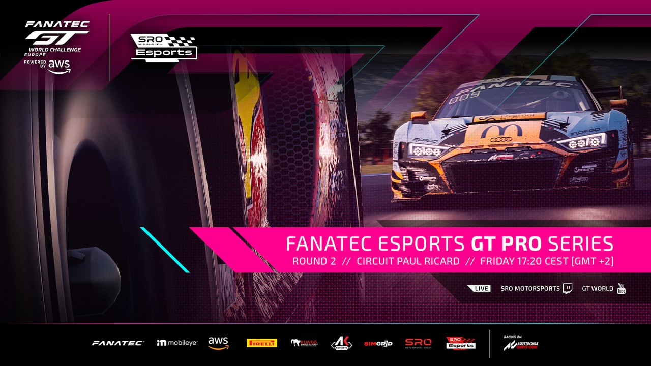 LIVE  | Round 2 | Paul Ricard | Fanatec Esports GT Pro Series 2023