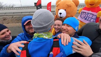 Le "Forrest Gump" russe relie Saint-Pétersbourg à Vladivostok en courant