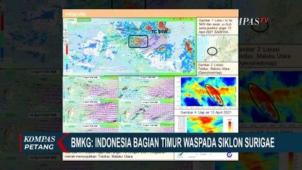 BMKG Peringatkan Warga di Wilayah Indonesia Timur untuk Waspada Dampak Siklon Surigae