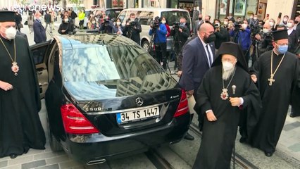 Συνάντηση Οικουμενικού Πατριάρχη με τον Νίκο Δένδια