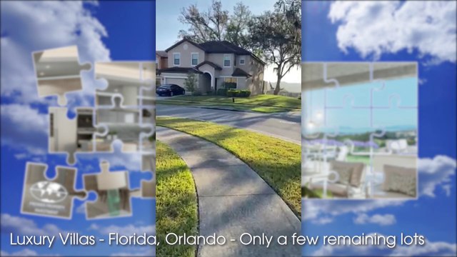 Luxury Villas Available in Orlando, Florida - Only a few remaining lots.