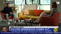 Colton Underwood Comes Out: ‘I’m Gay’