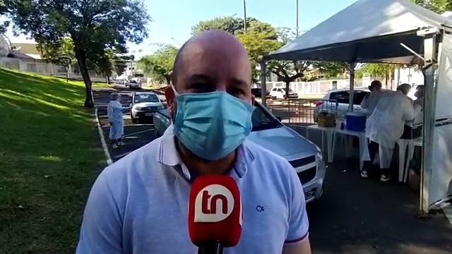 Idosos de 75,76 e 77 anos recebem segunda dose da vacina