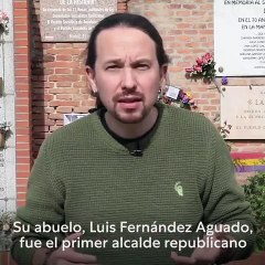 El mensaje de Pablo Iglesias desde el Cementerio del Este en el 90 aniversario de la Segunda República