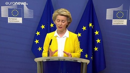 Скачать видео: EU-Kommission: Pfizer liefert weitere 50 Millionen Impfdosen