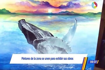 Download Video: Pintores de Paraíso de Cartago se unen para exponer su arte