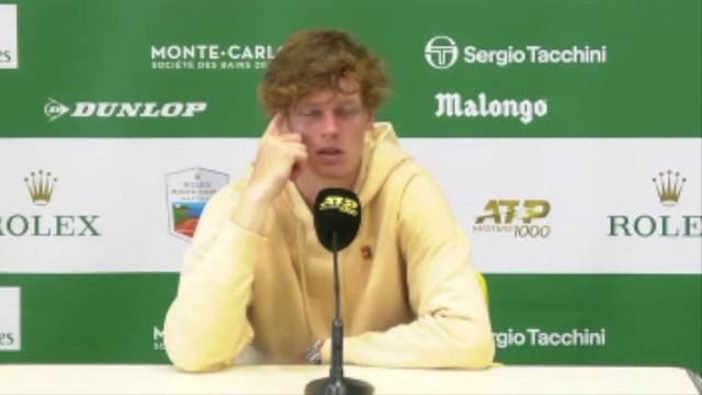 ATP - Rolex Monte-Carlo 2021 - Jannik Sinner : I hope to play against Novak Djokovic again