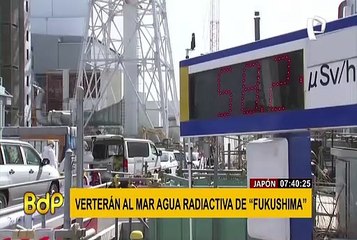 Japón: gobierno liberará al mar agua radiactiva de la planta nuclear