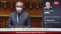 Régionales: l'intervention de François Noël Buffet lors du débat au Sénat