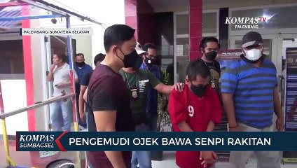 Pengemudi Ojek Bawa Senpi Rakitan