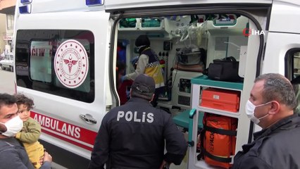 Çamaşır makinasından çıkan yangın büyük panik yaşattı