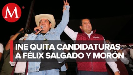 INE rechaza de nuevo a Morón y Félix Salgado