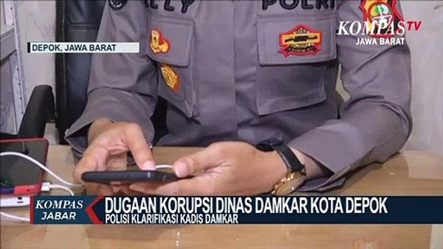 Viral Dugaan Korupsi, Polisi Klarifikasi Kadis Damkar Kota Depok