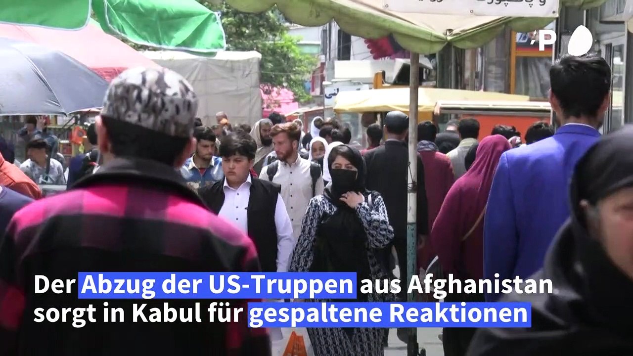 Afghanen reagieren gespalten auf US-Truppenabzug im September