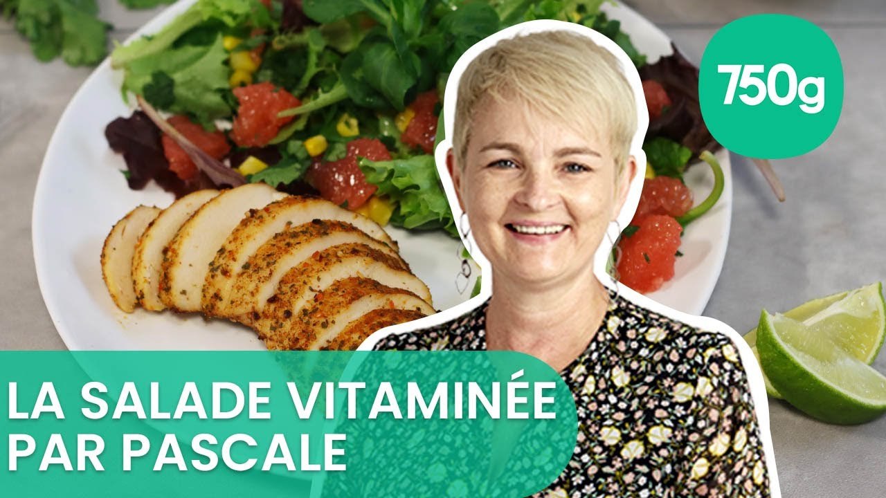 Recette de la salade vitaminée poulet, pomelo et maïs - 750g