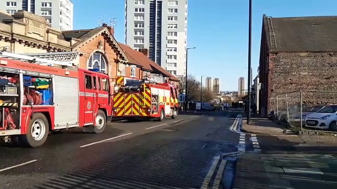 Fire off Roker Avenue