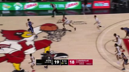 Louisville Hands Duke Third Straight Loss [Highlights] | Espn College Basketball