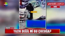 İzmir'de annesi hırsızlık yapan çocuk utancından yüzünü kapattı