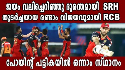 IPL 2021-RCB beat Hyderabad by 6 runs | Oneindia Malayalam