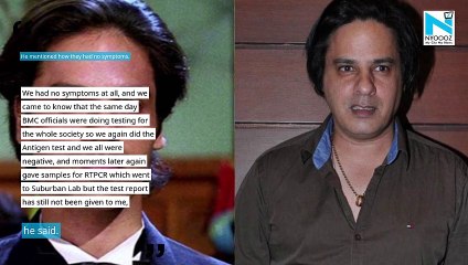 Rahul Roy and family test positive for COVID-19