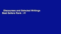 Discourses and Selected Writings  Best Sellers Rank : #1