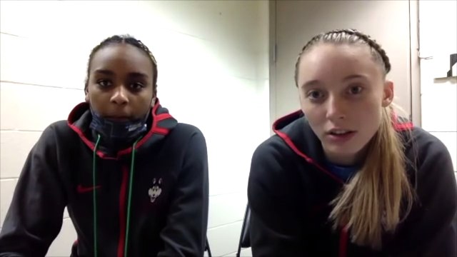 Uconn'S Aaliyah Edwards & Paige Bueckers: Ncaa Wbb Tournament Second Round Postgame Press Conference