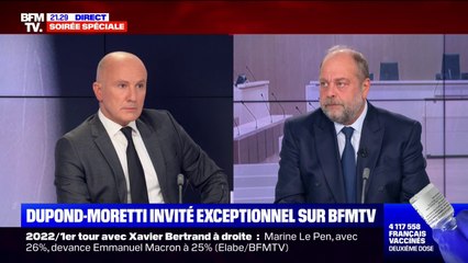 Éric Dupont-Moretti: "Il y a une difficulté de prise en charge des psychopathes" en prison