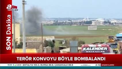 TSK Esed birliklerinin olduğu bölgeyi canlı yayında vurdu