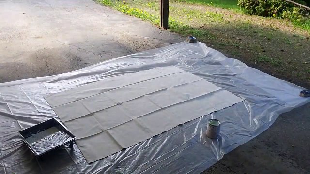 Diy Hand Painted Canvas Photo Shoot Backdrop