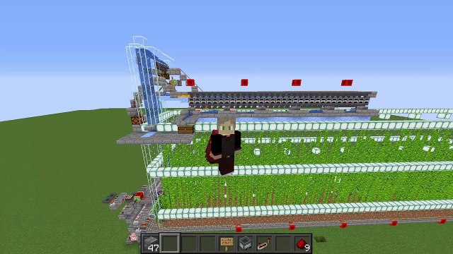 Minecraft 2 In 1 Fully Automatic Bamboo Farm/Super Smelter (1.16 Tutorial)