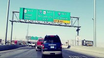 I-15 interstate freeway road entrance