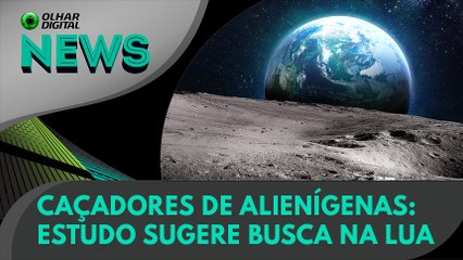 Ao Vivo | Caçadores de alienígenas: estudo sugere busca na Lua | 14/04/2021 | #OlharDigital