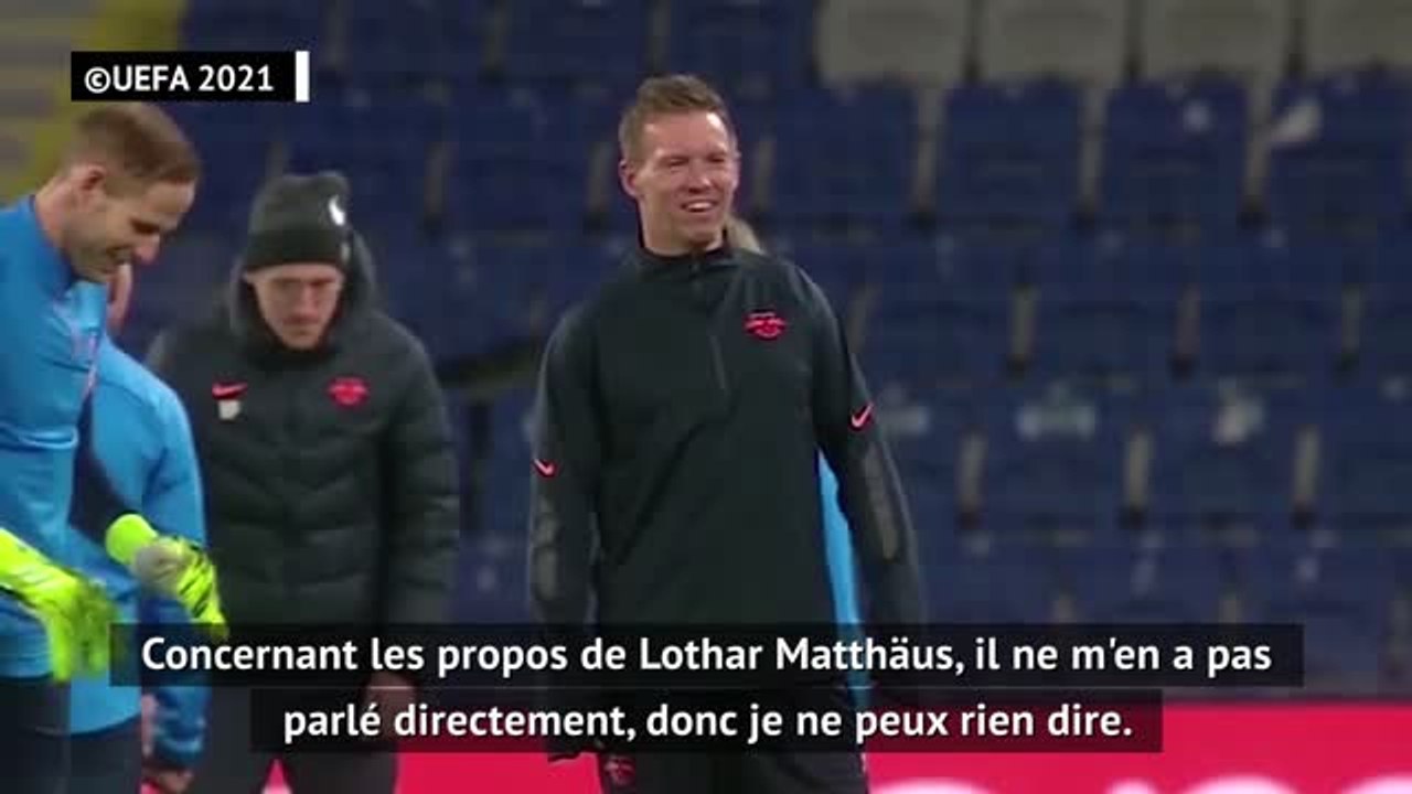 Bayern - Nagelsmann nie les propos de Matthäus
