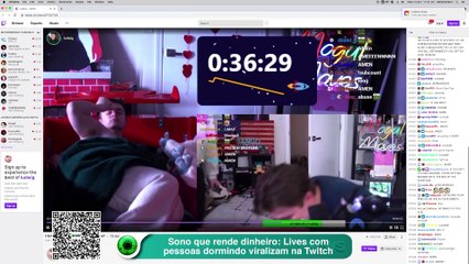 Sono que rende dinheiro- Lives com pessoas dormindo viralizam na Twitch