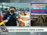 Caracas | Misión Venezuela Bella realiza jornada de desinfección ante la COVID-19 en el Terminal La Bandera