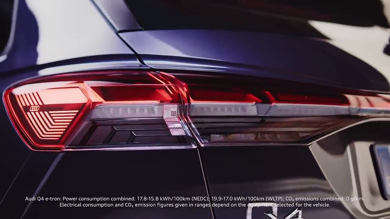 The Audi Q4 e-tron
