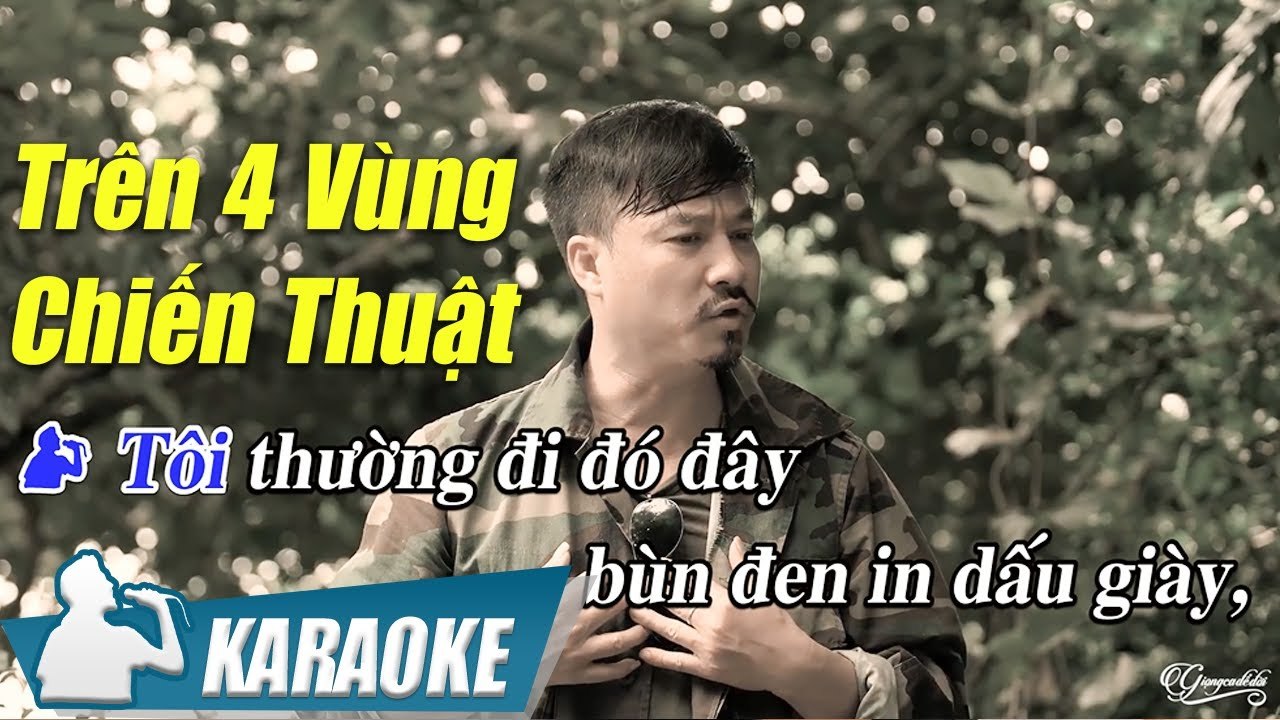Trên Bốn Vùng Chiến Thuật Karaoke Quang Lập (To...