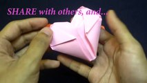 Origami Opening Heart Box / Envelope Tutorial - Design: Francis Ow - Paper Kawaii